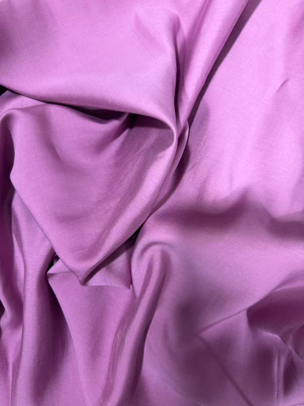 《梅粉色薄款》天丝苎麻，做裙子，衬衫，开衫，新中式，汉服