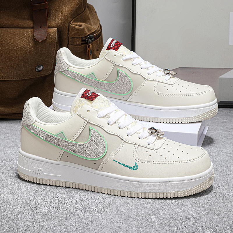 正品aj空军一号男鞋秋冬低帮小白鞋莆田af1百搭休闲运动板鞋子女
