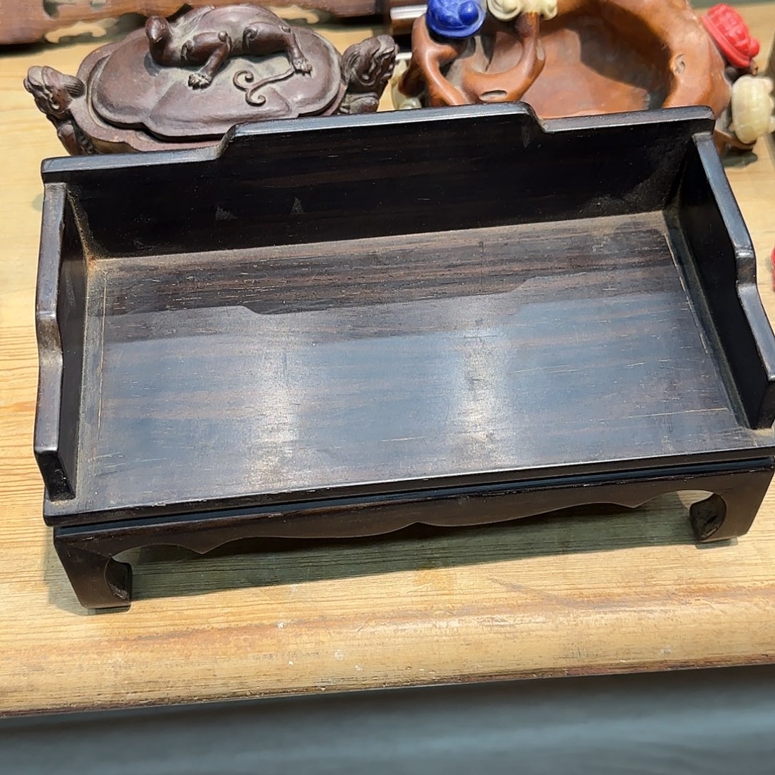 用***1紫檀木类端景台精品