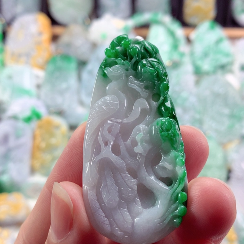 【闪购商品】翡翠吊坠(不含链)未镶嵌