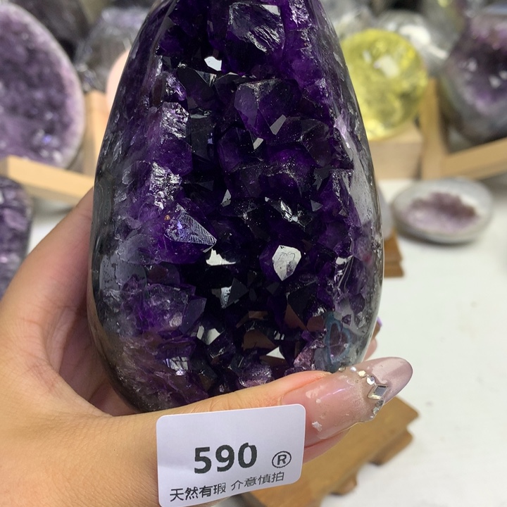 未镶嵌紫晶大型摆件（非配饰）