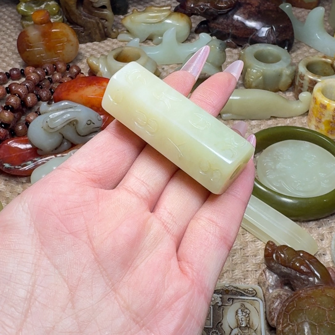 白玉菩提吊坠挂件