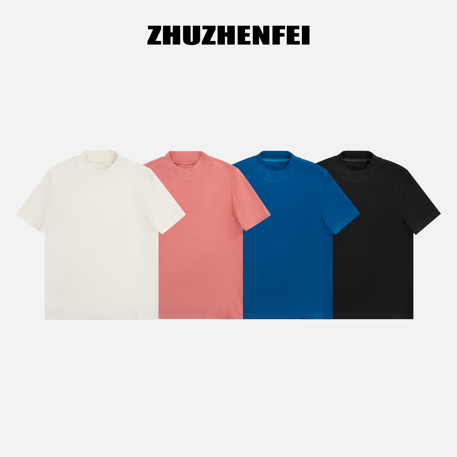 ZHUZHENFEI  【棉花糖】秋冬圆领T加厚百搭打底衫-Z354257