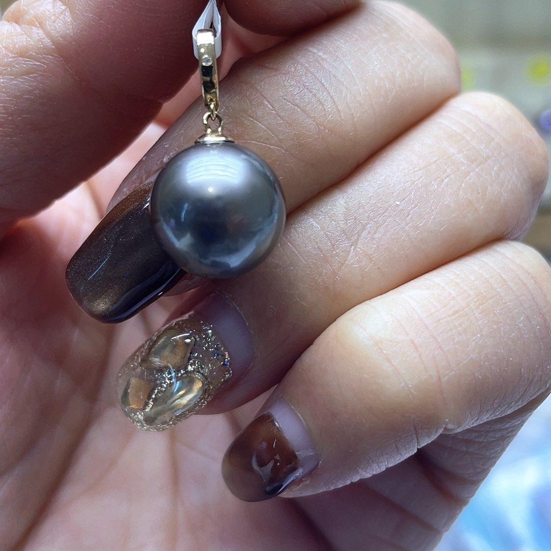 海水珍珠颈饰18K金镶嵌