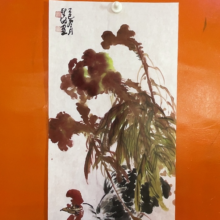 国画张圣敏先生纯手绘作品