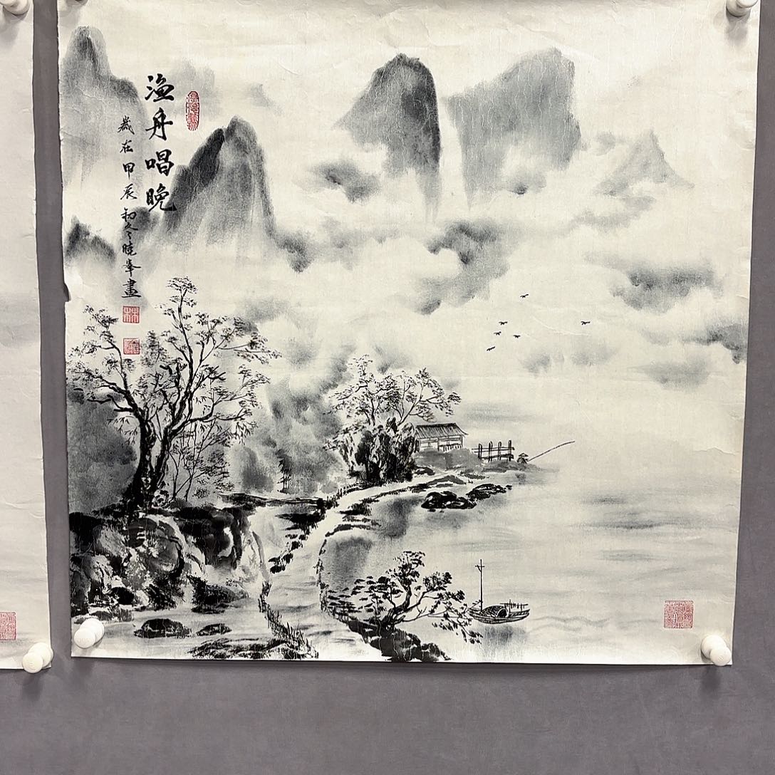 国画国画纯手绘作品请放心去藏