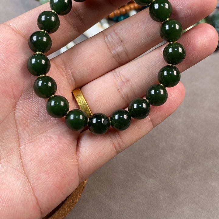 和田玉（糖玉）和田玉手串未镶嵌