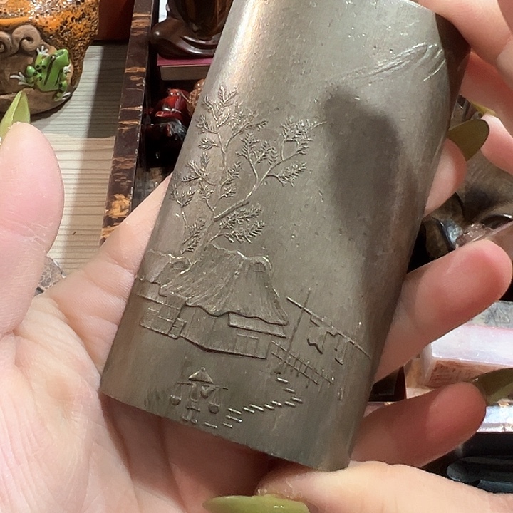 瓷片山*密胺手绘陶瓷