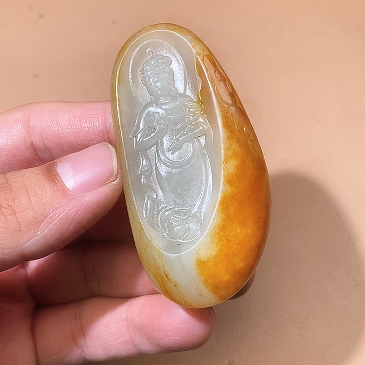 和田玉颈饰未镶嵌HX