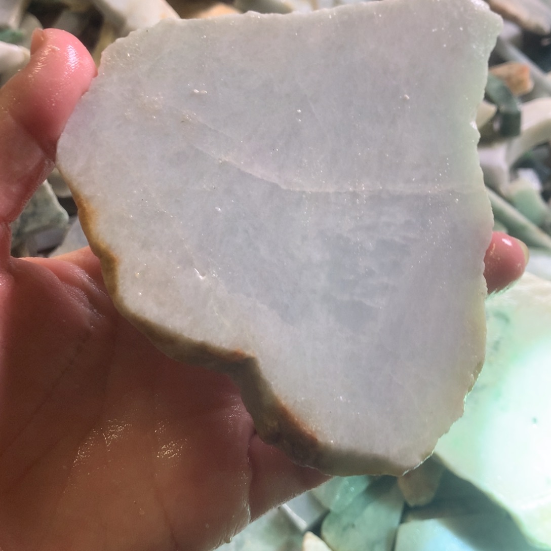 翡翠颈饰未镶嵌缅甸翡翠