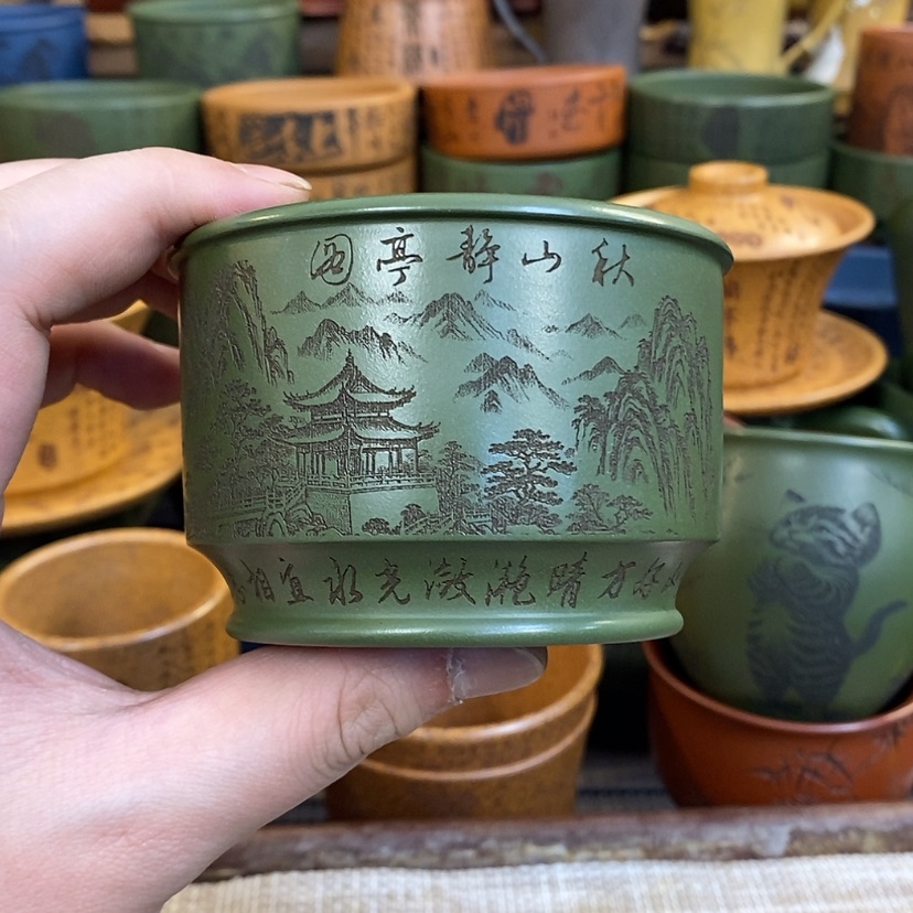 【闪购商品】紫砂杯子宜兴全手工紫砂杯