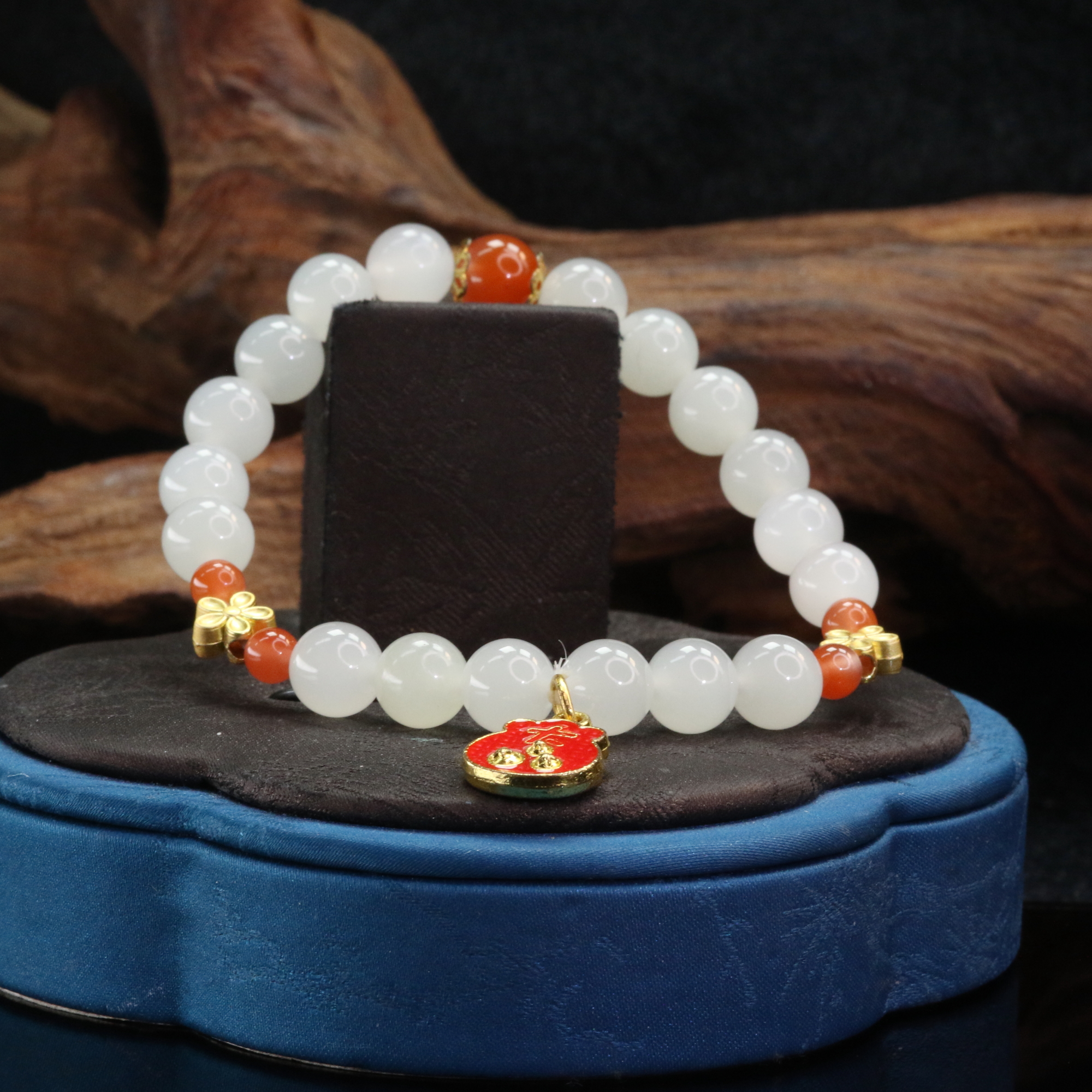 3和田玉手串/600452北京中保拍卖