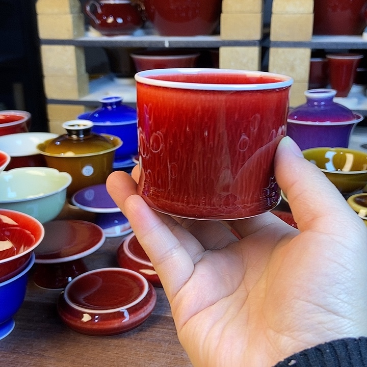 陶瓷景德镇名陶坊原矿郎红