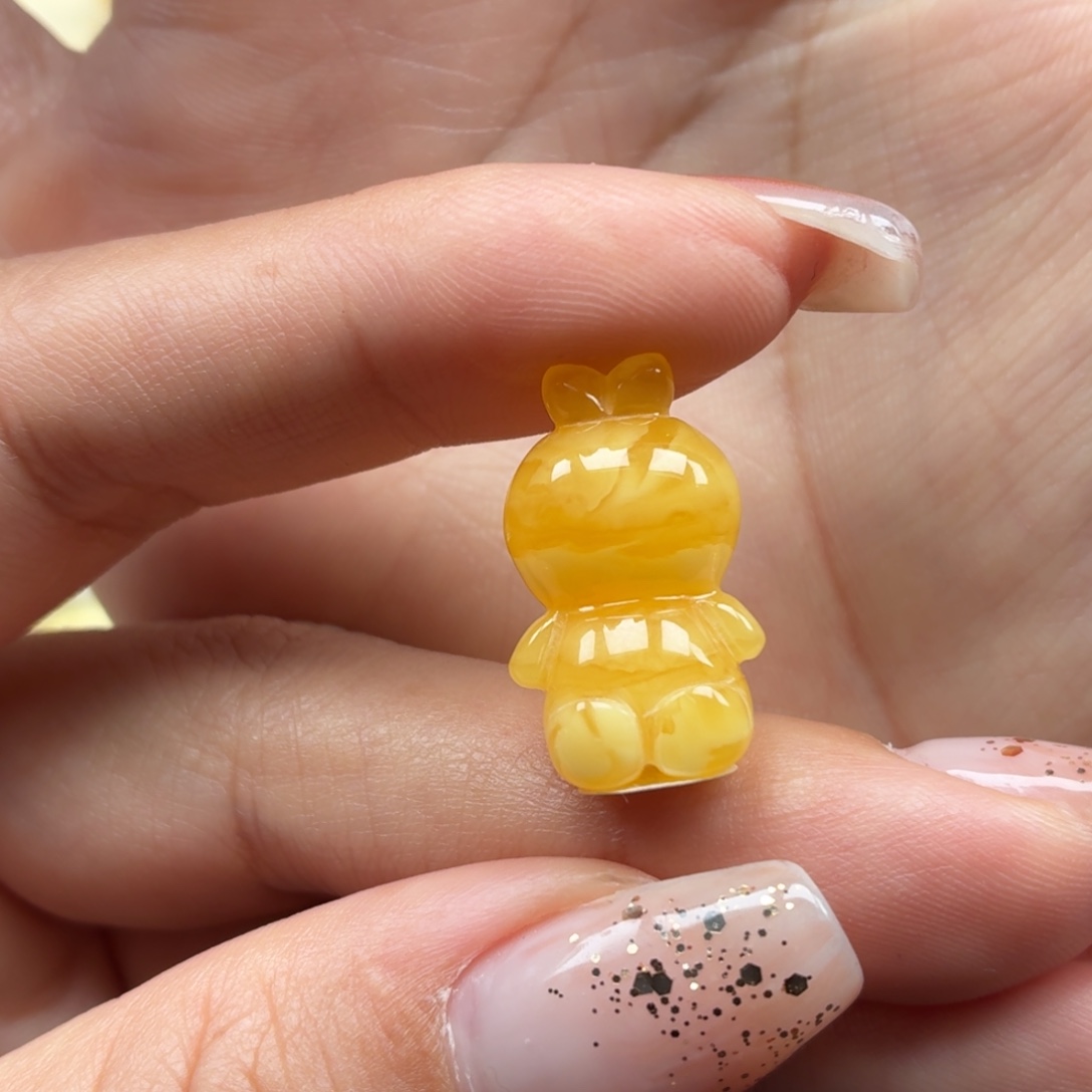 琥珀未镶嵌裸石蜜蜡