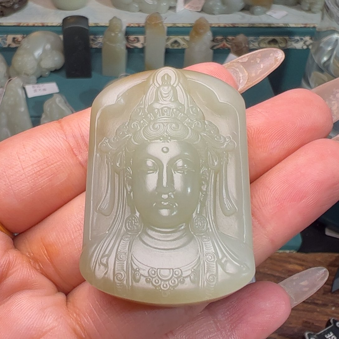 和田玉（糖玉）未镶嵌颈饰