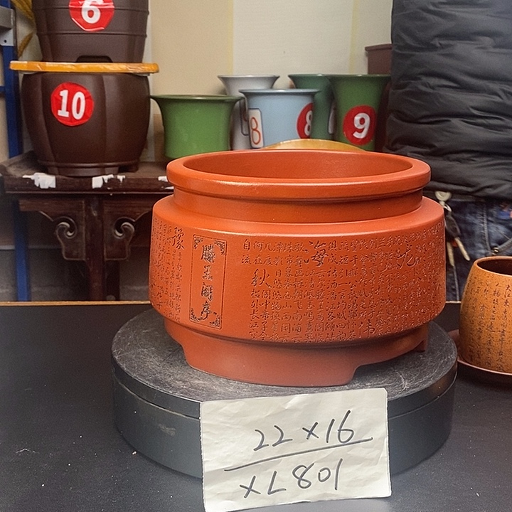 花盆紫砂货号一只XL801