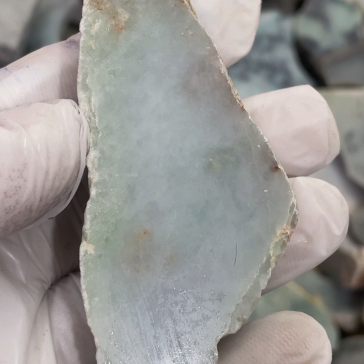 翡翠吊坠(不含链)未镶嵌天然翡翠边角料