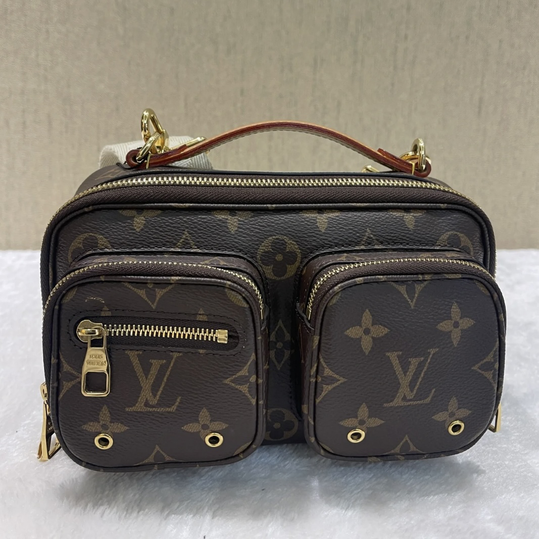 99新 LouisVuitton/路易威登 可乐/LV相机炸弹包/99新