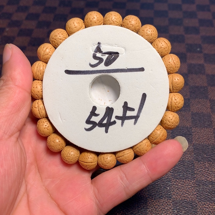 手串桃核54#开课了
