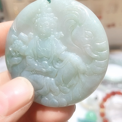 颈饰未镶嵌翡翠思**情