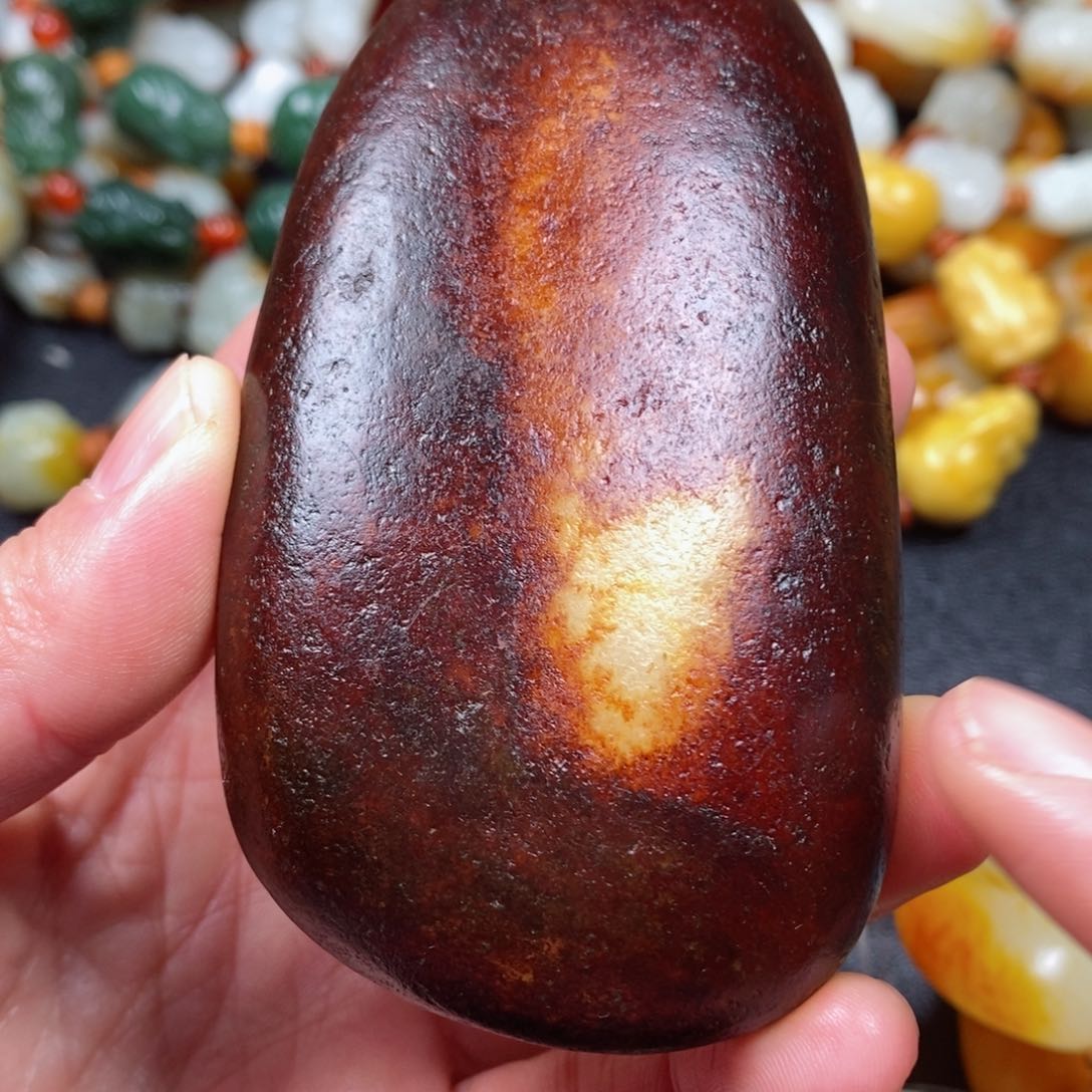 和田玉颈饰未镶嵌指****味