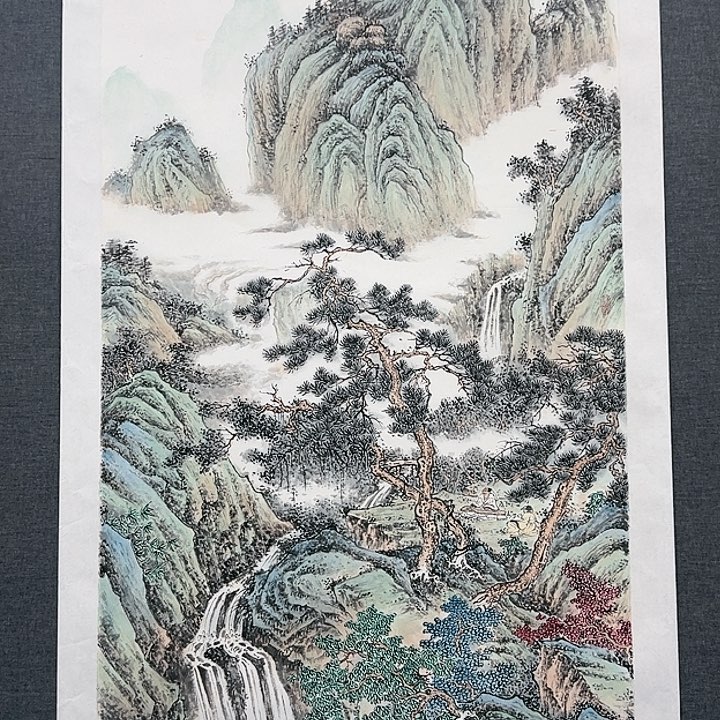 国画书画作品多次