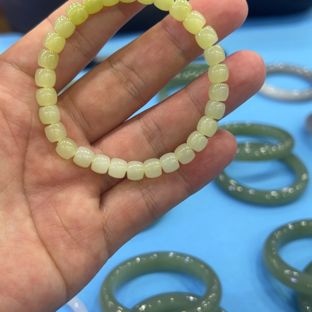 和田玉（糖玉）手链未镶嵌