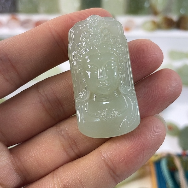 吊坠(不含链)未镶嵌和田玉用****7