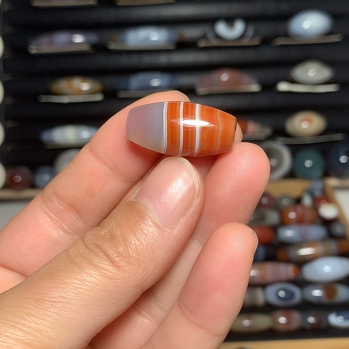 玛瑙/玉髓合金颈饰