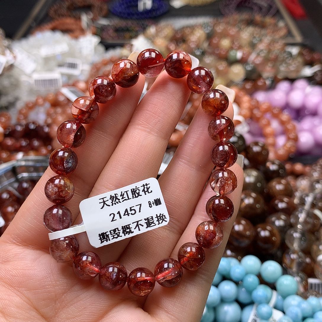 水晶手链未镶嵌，