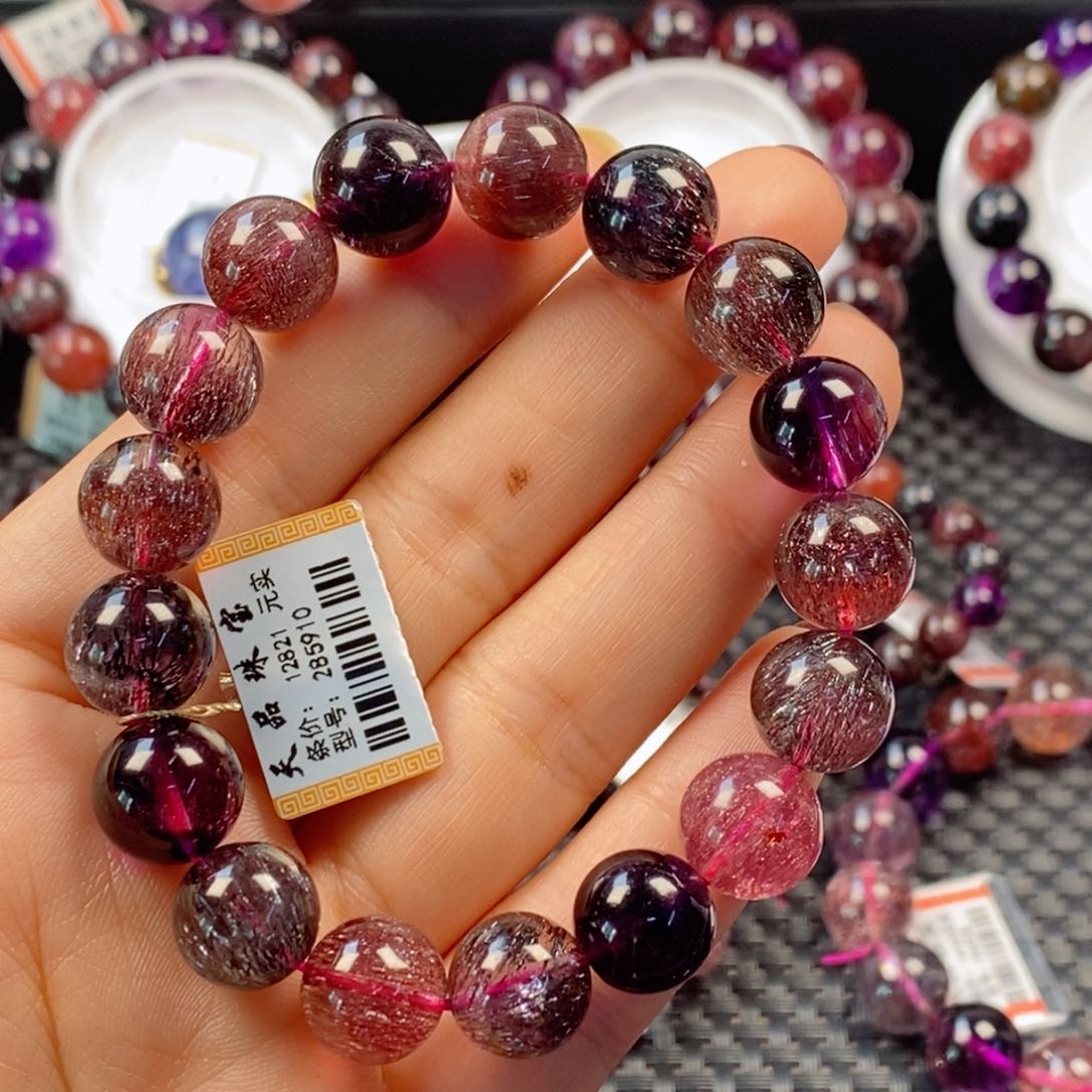 水晶手链：285910未镶嵌第****情