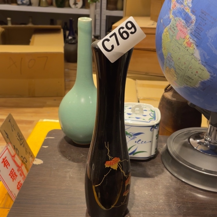 769-漆花器一只无盒