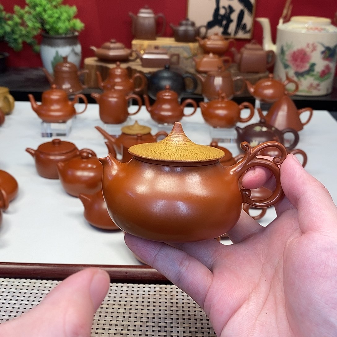 广***锋紫砂茶壶潮州手拉壶手拉壶