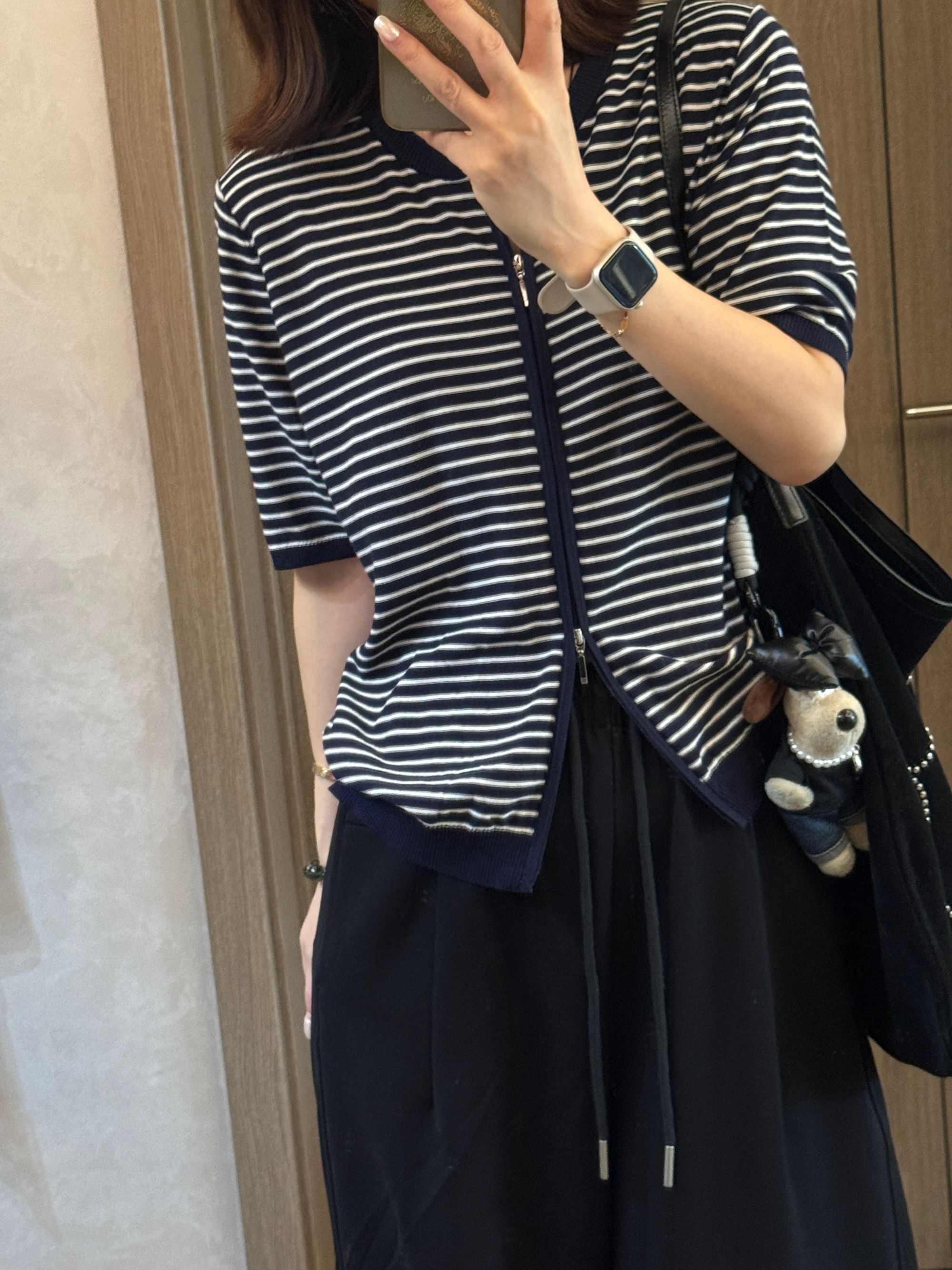 【NO退NO换】欧货秋季新品【一支江南】双拉链上衣DB004