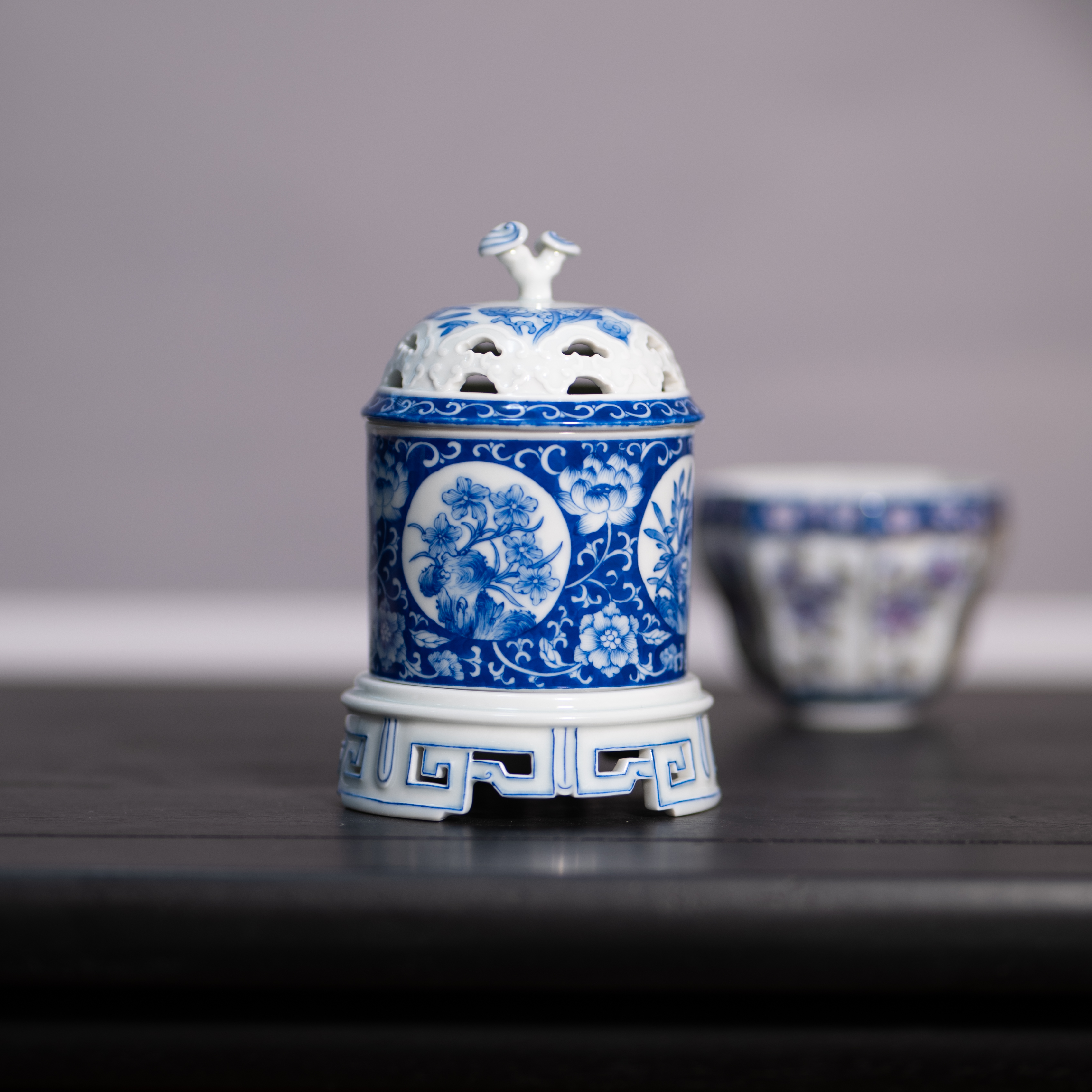 QQX0156 山怂 青樵轩灵芝香炉