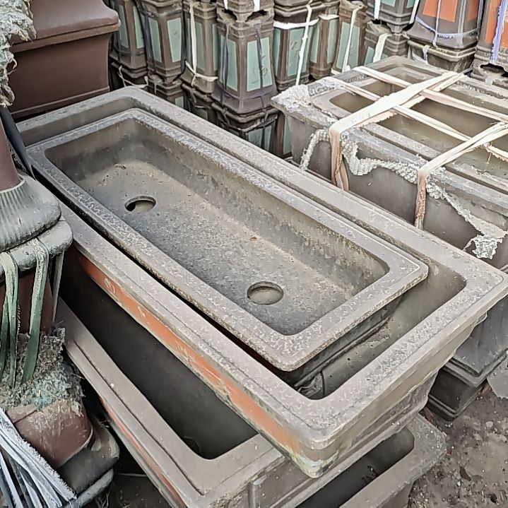 紫砂浅长方一米一个