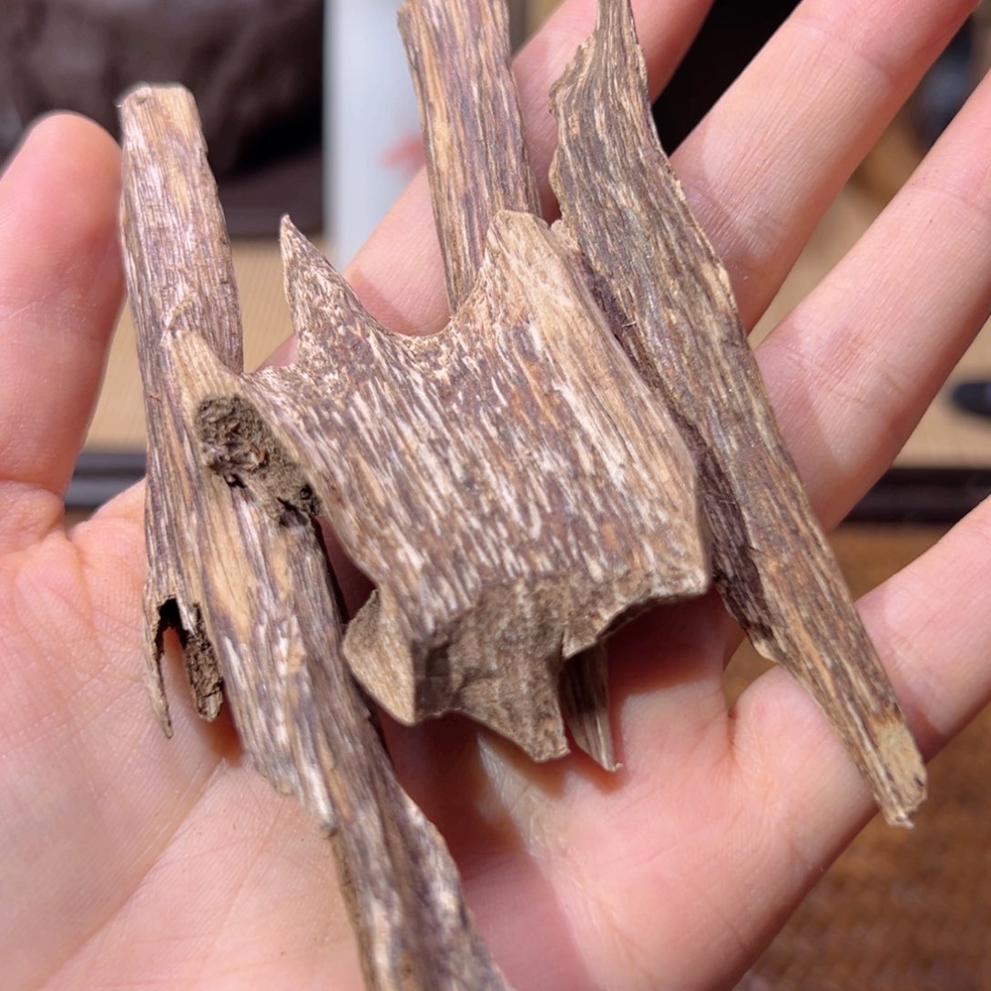 【闪购商品】香榧木海南木料七仙岭虫漏11克