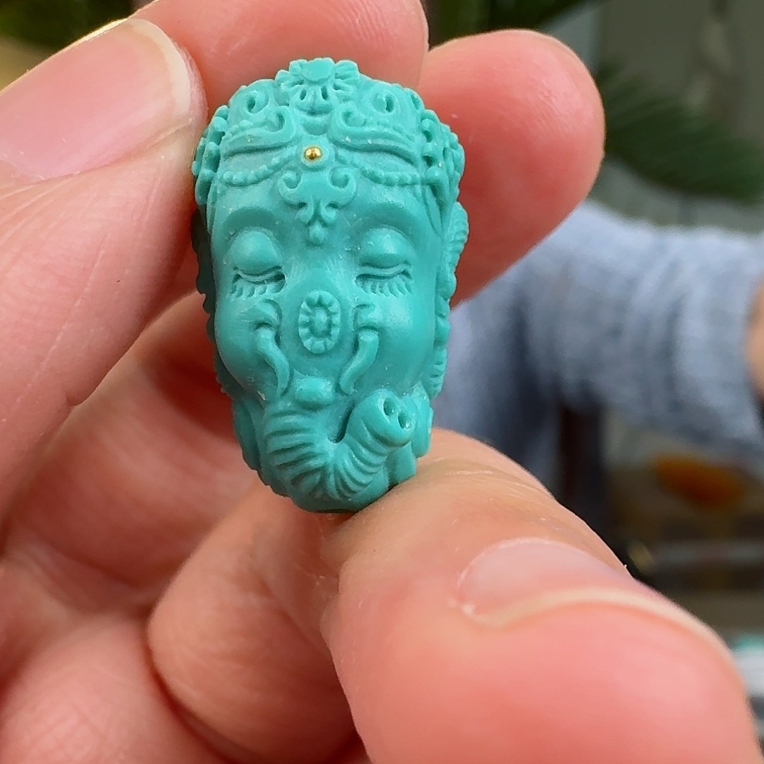 绿松石珠宝奇石未镶嵌