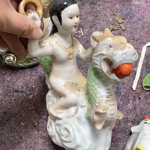 。摆件。烧制的问题都是正常的哦