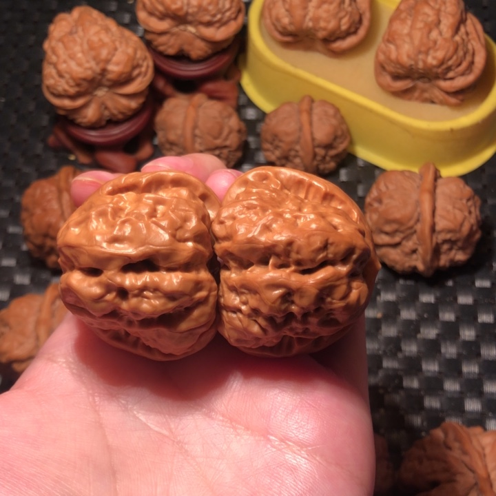 扮***虎把件文玩核桃蛤蟆