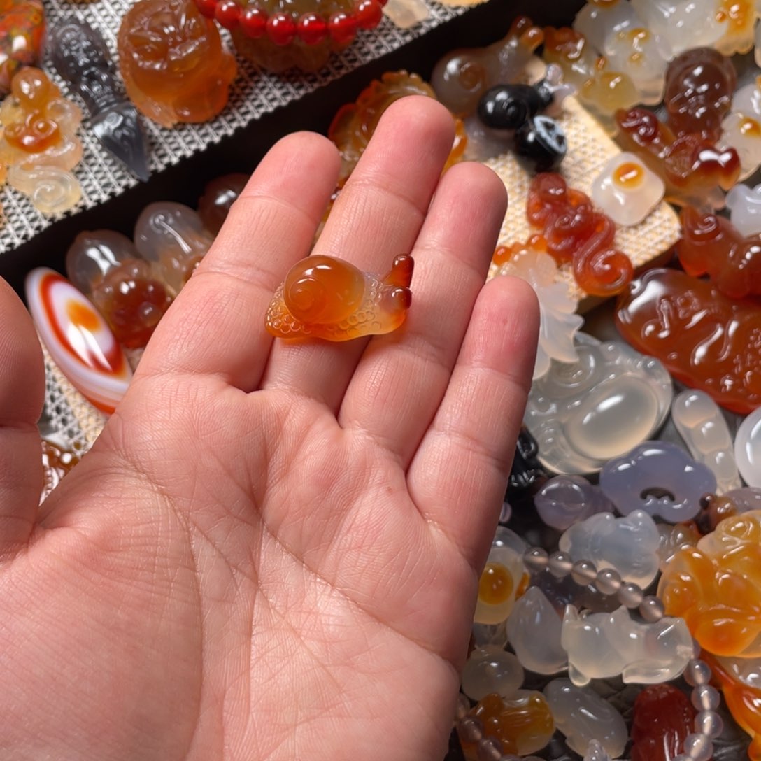 玛瑙/玉髓颈饰未镶嵌橪**