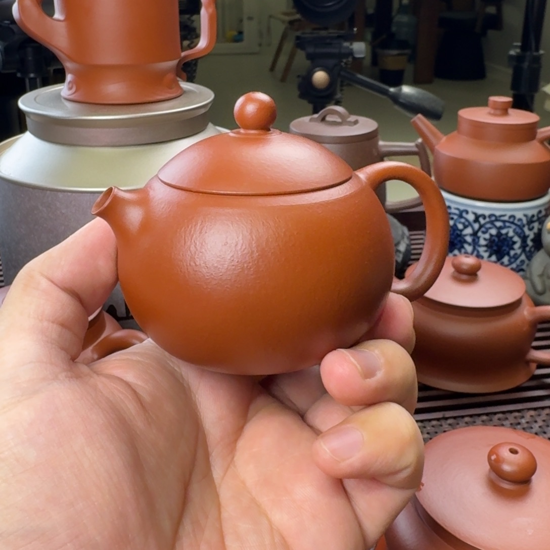 茶壶紫砂微瑕西施