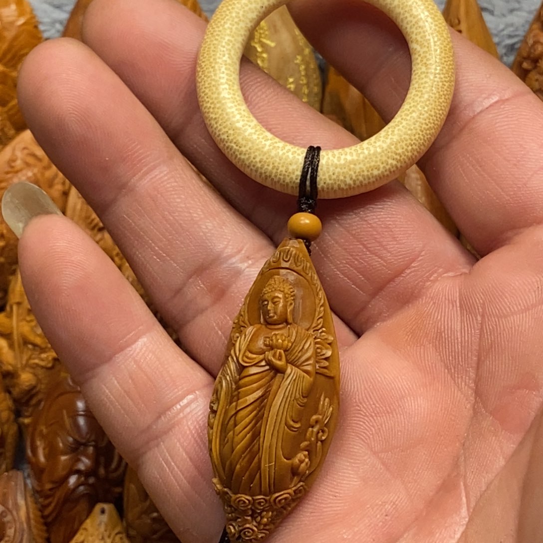 橄榄核手串/手链阿弥陀佛手捻537