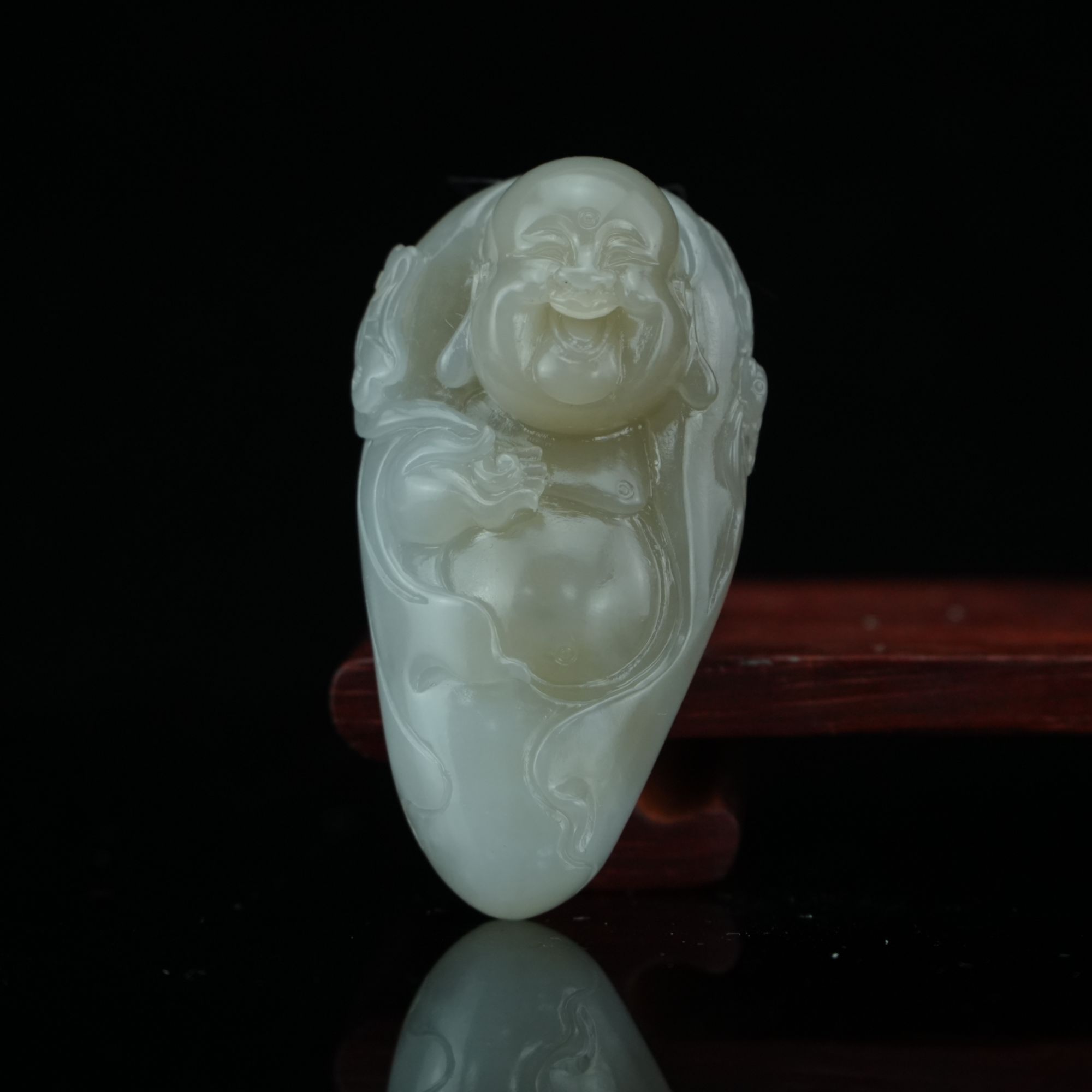 和田玉  弥勒 /朵云轩 FUK1016HC