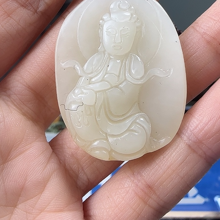 颈饰未镶嵌和田玉