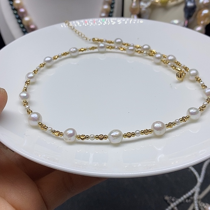 淡水珍珠颈饰未镶嵌