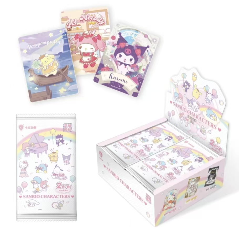 【玩法】卡宝文创三丽鸥漫行时光第七弹2元包收藏卡牌（默认代拆）