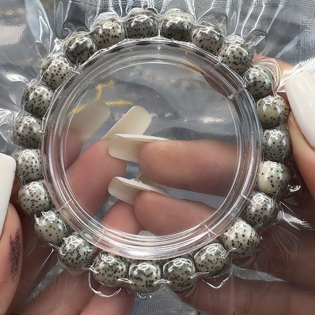 星月菩提手串117入门奶奶灰星月10桶单圈