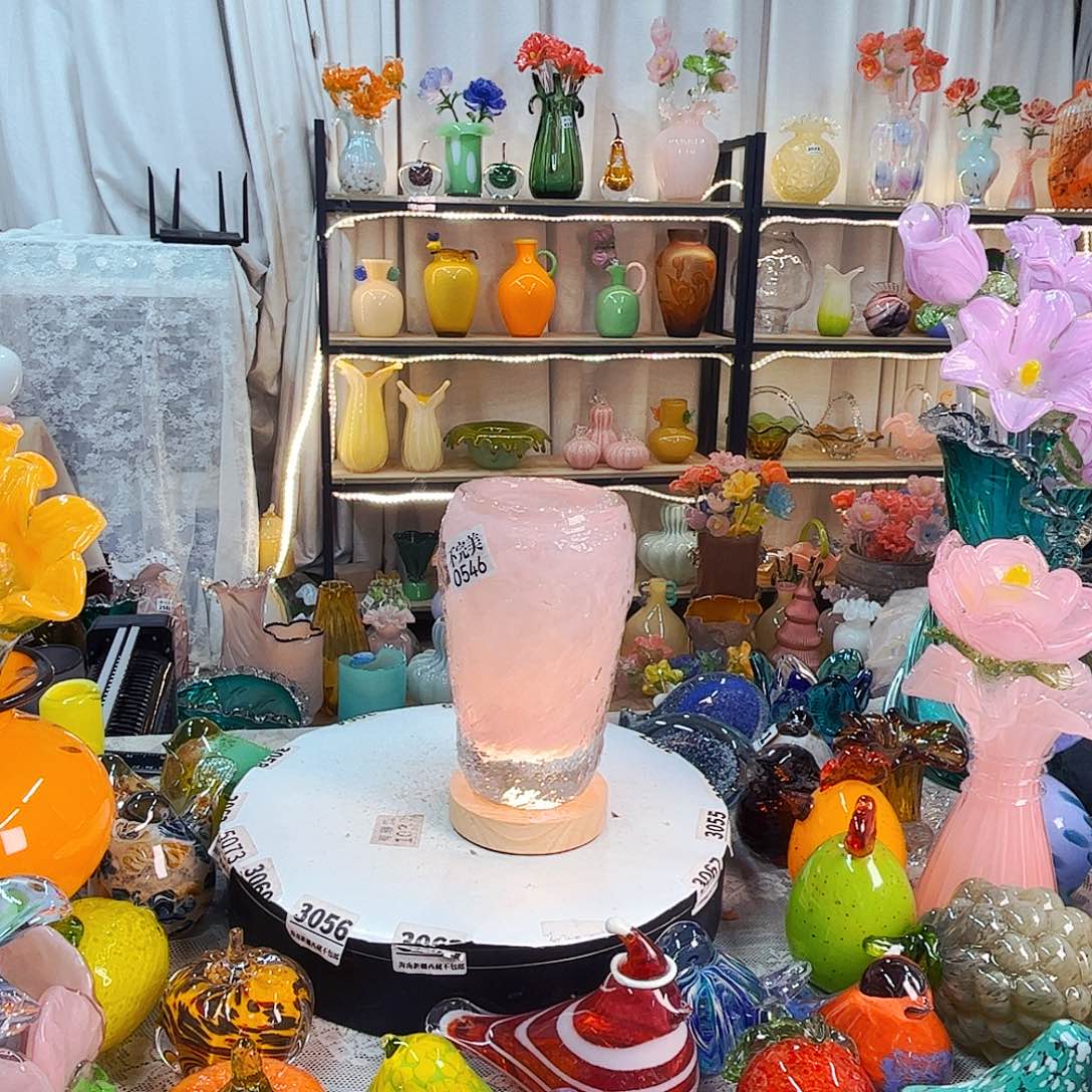 谈***只0546 家悦美居琉璃摆件不完美有黑点