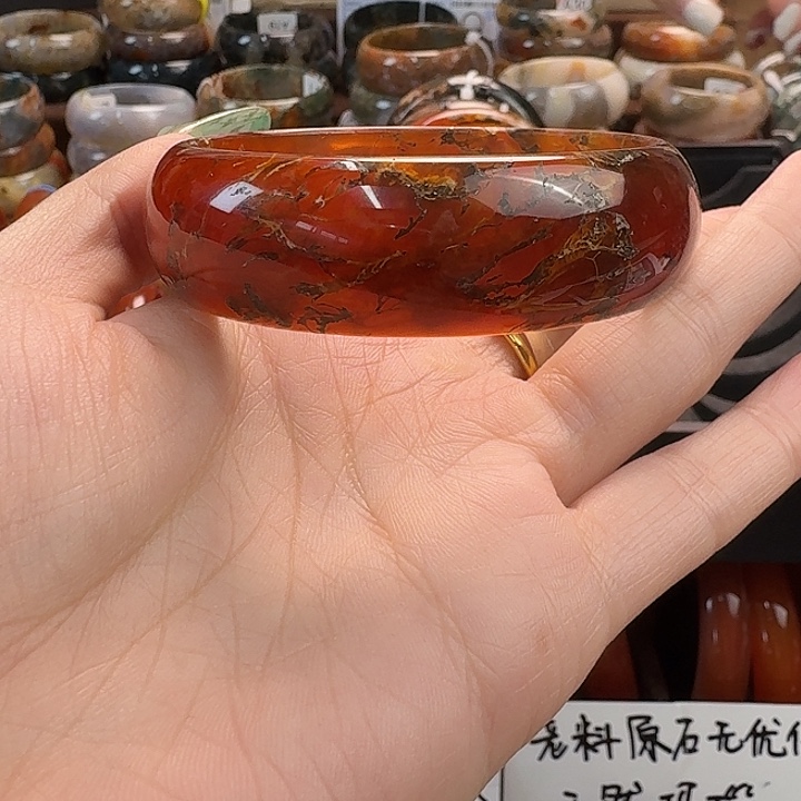 玛瑙/玉髓未镶嵌手镯